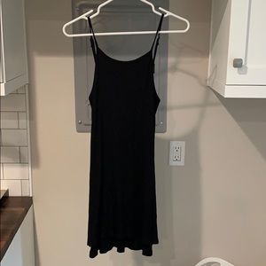 black tank dress